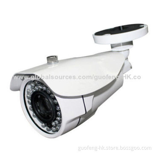 Weatherproof IP Security Camera, HD 1.3 Megapixel, 1/3-type CMOS High Performance Megapixel Sensor